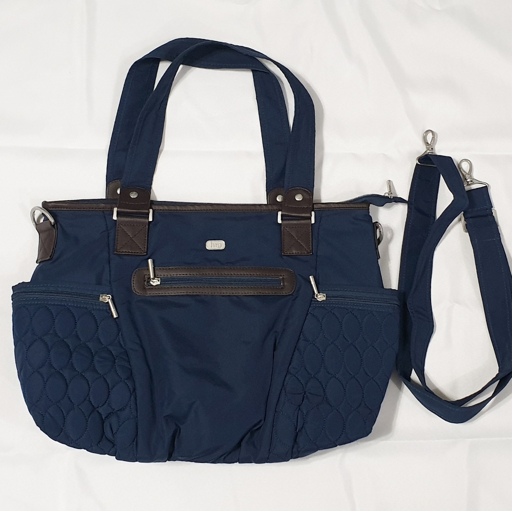 ⚡ BLACK FRIDAY SALE ⚡ Lug Gallop Hobo Tote/Crossbody Bag in Navy Blue